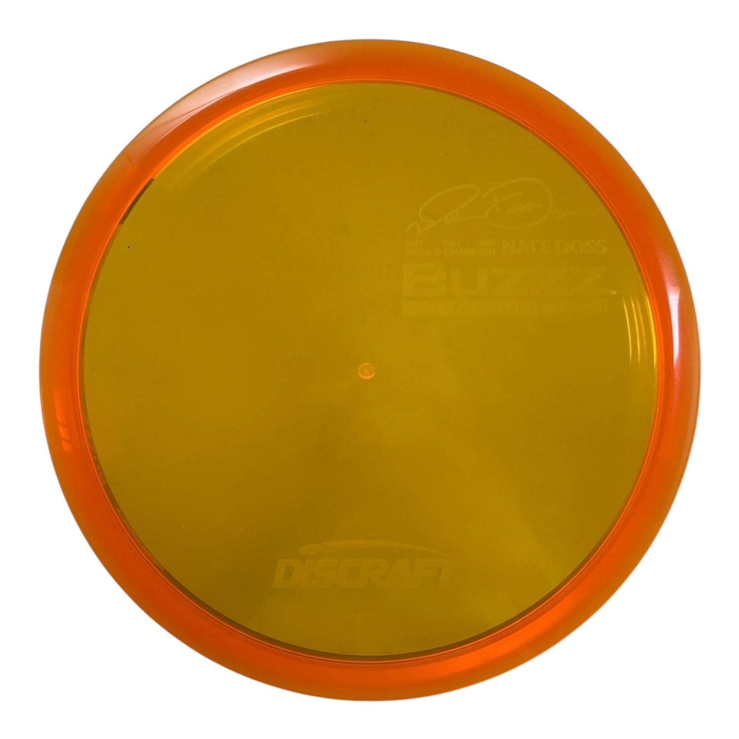 Discraft Buzzz | CryZtal Z | Orange/Ghost 180g (Nate Doss Reissue) Disc Golf