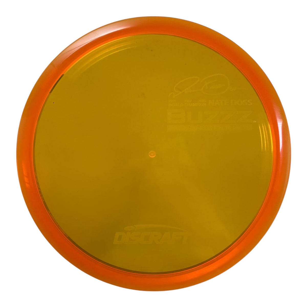 Discraft Buzzz | CryZtal Z | Orange/Ghost 180g (Nate Doss Reissue) Disc Golf