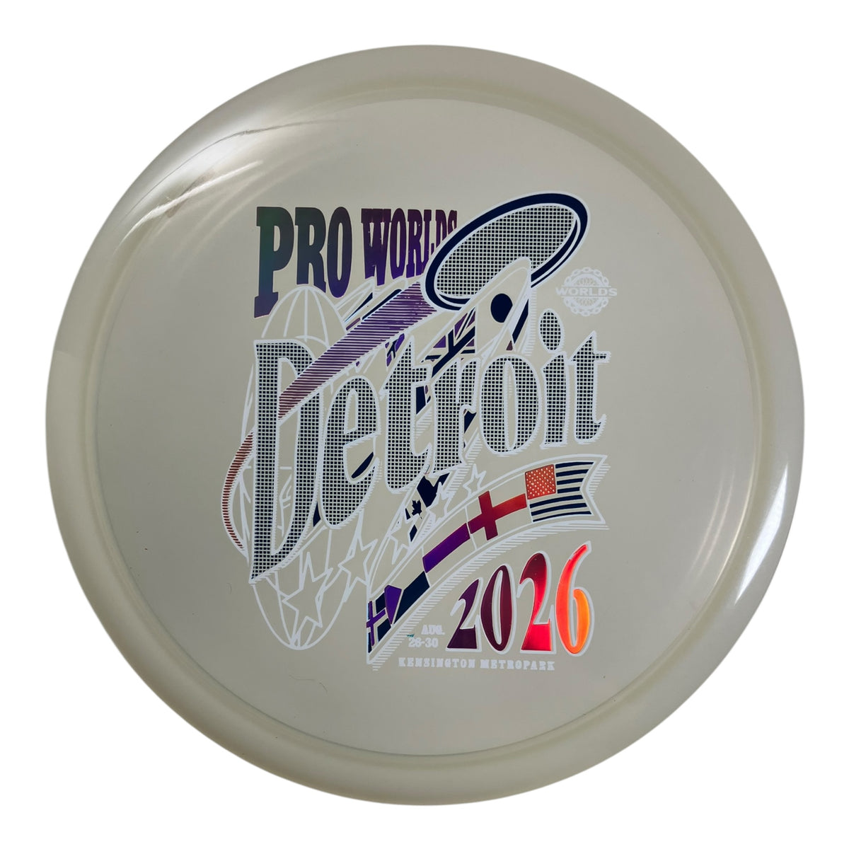 Discraft Buzzz | Elite Z | Clear/Pink/Blue 177g (Wasp Tooled, 2026 Worlds) Disc Golf