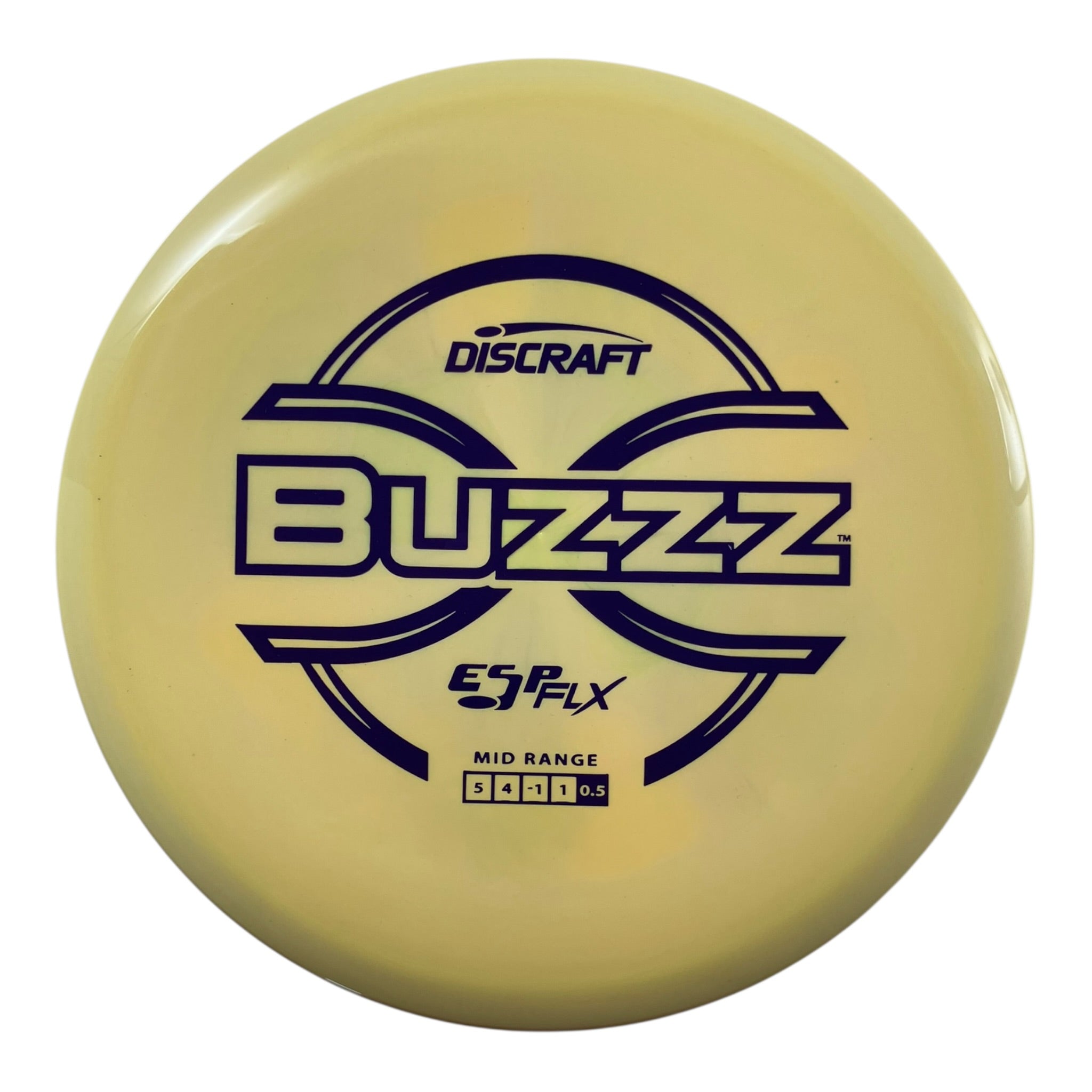 Discraft Buzzz | ESP FLX | Yellow/Purple 175g Disc Golf