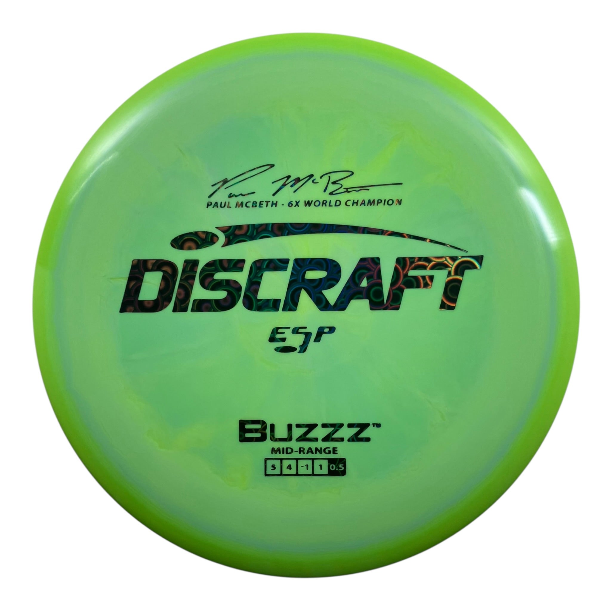 Discraft Buzzz | ESP | Green/Black Circles 169g (Paul McBeth) Disc Golf