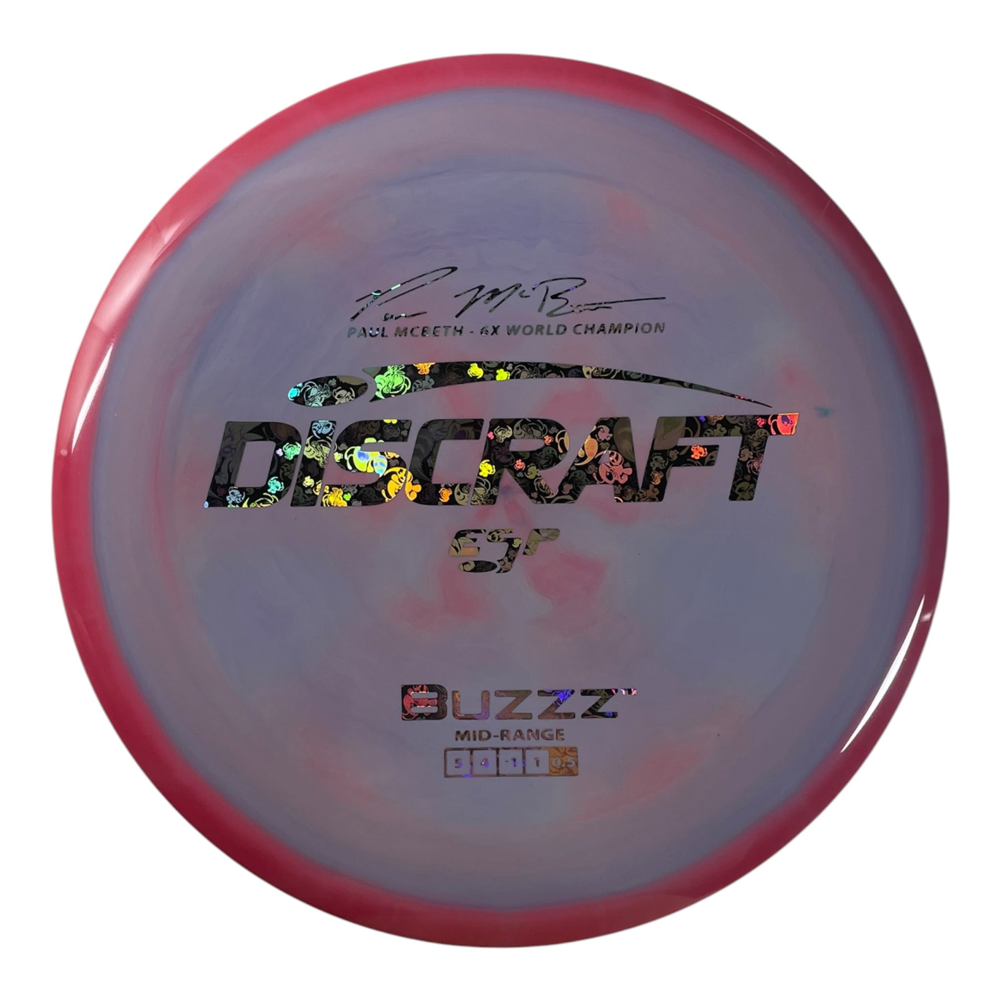 Discraft Buzzz | ESP | Pink/Buzzz Logo 176g (Paul McBeth) Disc Golf