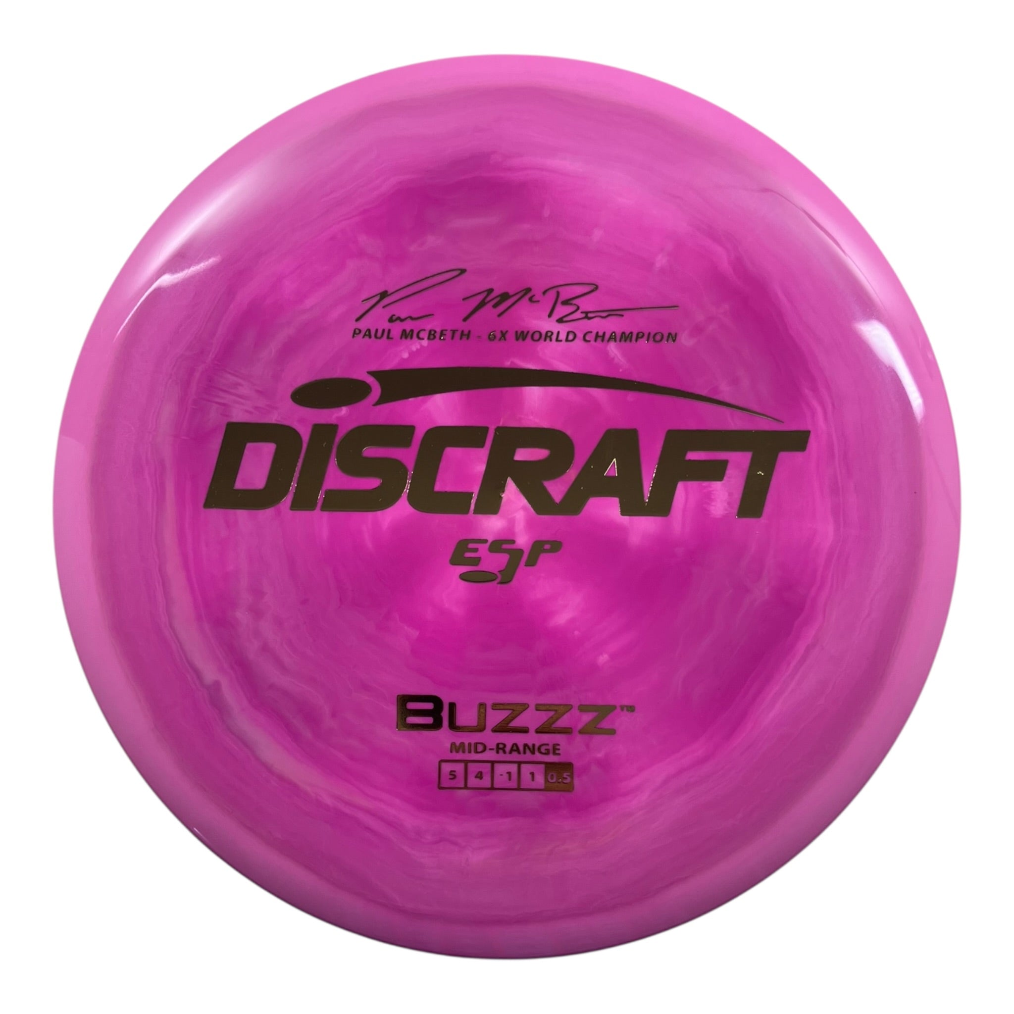 Discraft Buzzz | ESP | Pink/Gold 174g (Paul McBeth) Disc Golf