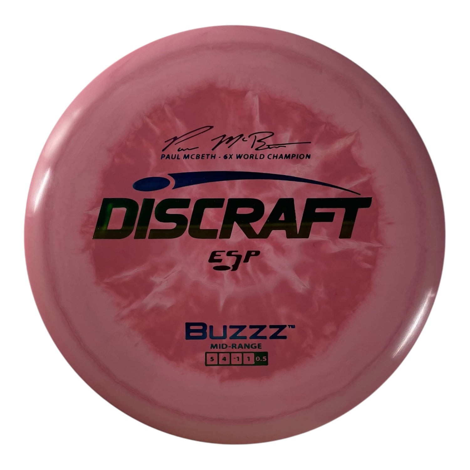 Discraft Buzzz | ESP | Pink/Rainbow 168g (Paul McBeth) Disc Golf
