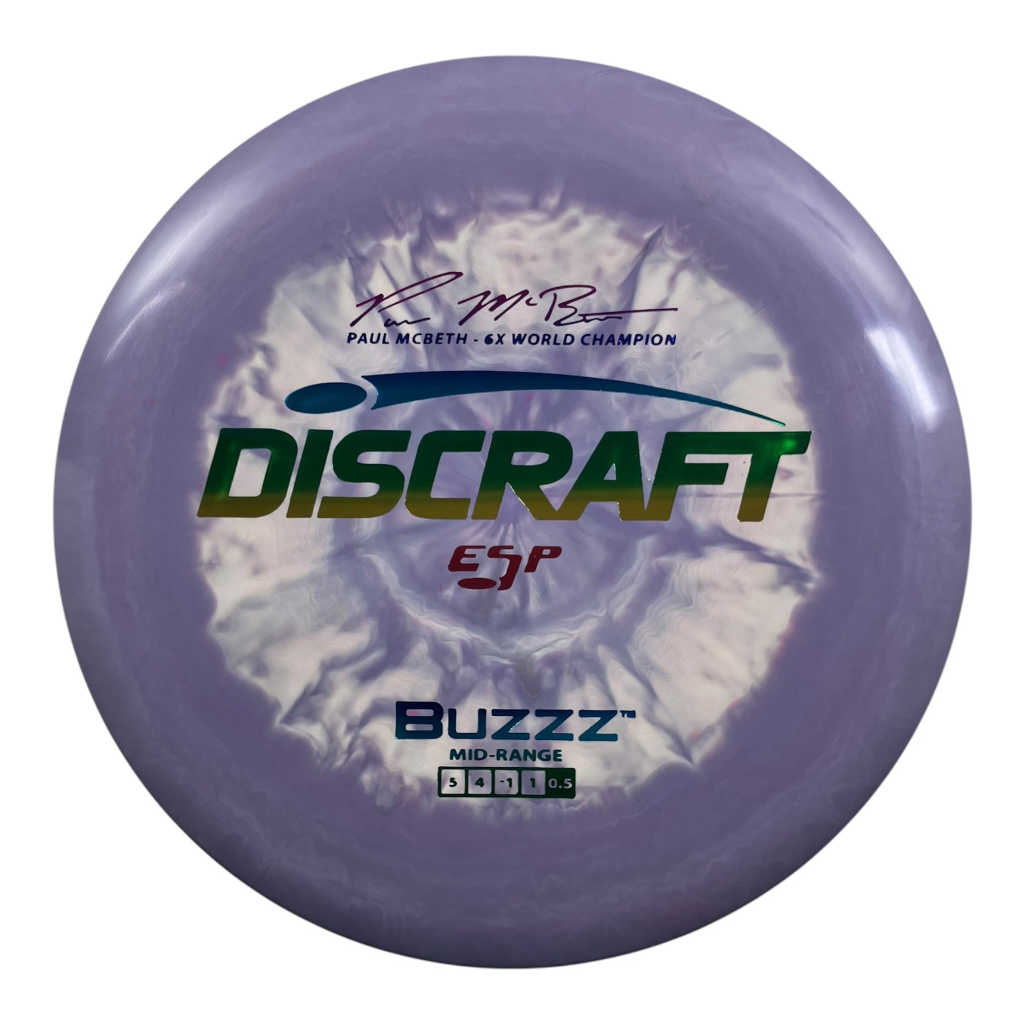 Discraft Buzzz | ESP | Purple/Rainbow 167g (Paul McBeth) Disc Golf