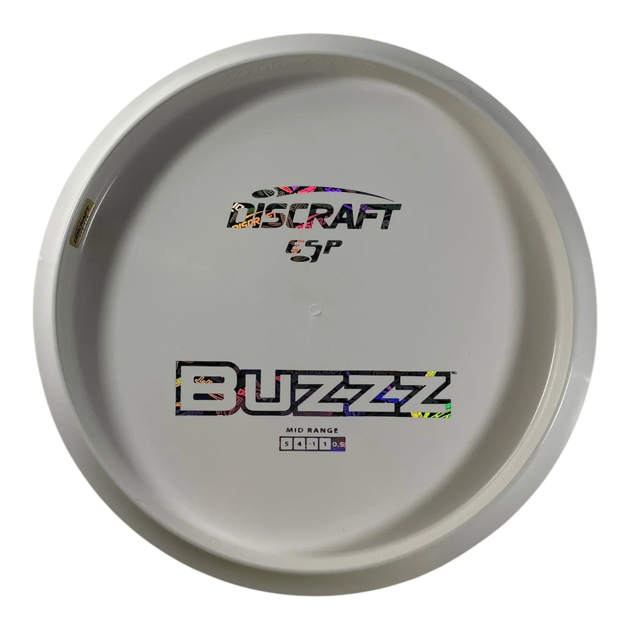 Discraft Buzzz | ESP | White/Discraft 174g (Bottom Stamp) Disc Golf