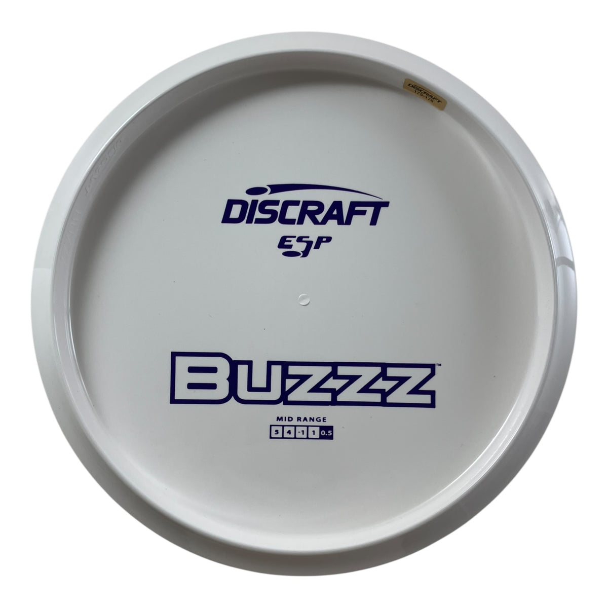 Discraft Buzzz | ESP | White/Purple 174g (Bottom Stamp) Disc Golf
