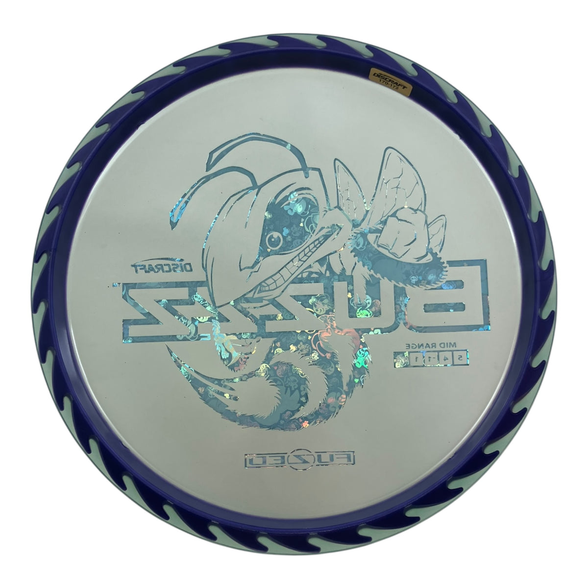 Discraft Buzzz | Fuzed Line | Blue/Buzzz 172g (Buzzzsaw) Disc Golf