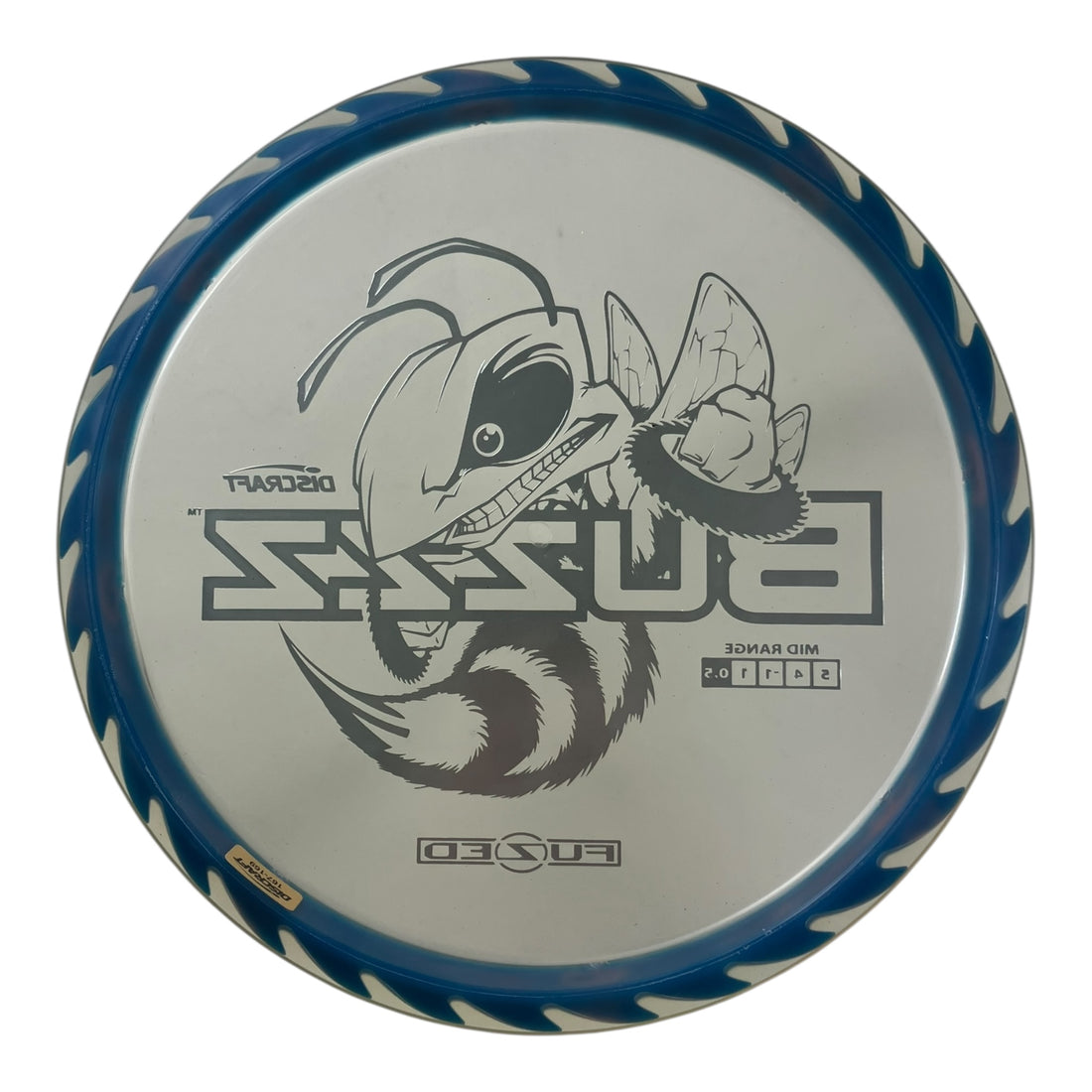 Discraft Buzzz | Fuzed Line | Blue/Green 169g (Buzzzsaw) Disc Golf