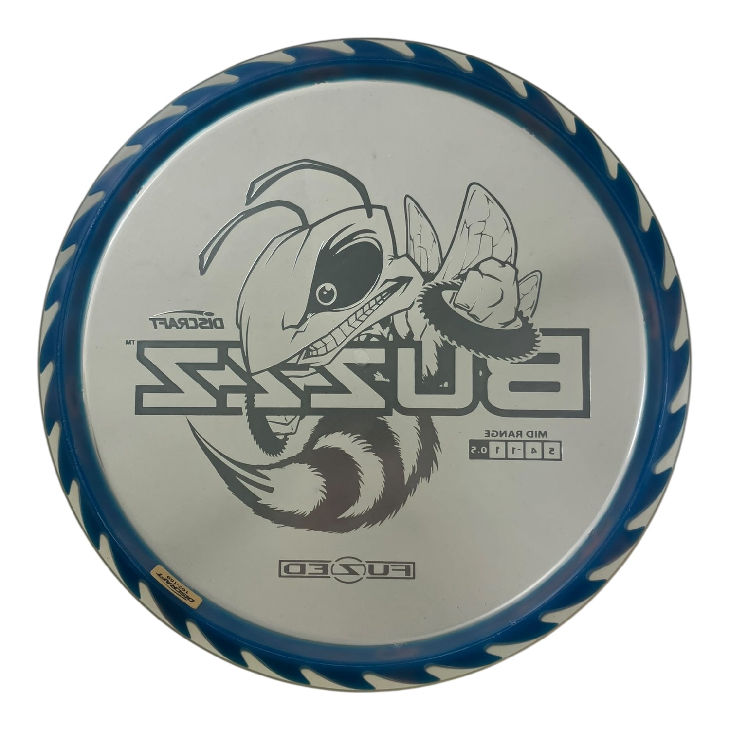 Discraft Buzzz | Fuzed Line | Blue/Green 169g (Buzzzsaw) Disc Golf