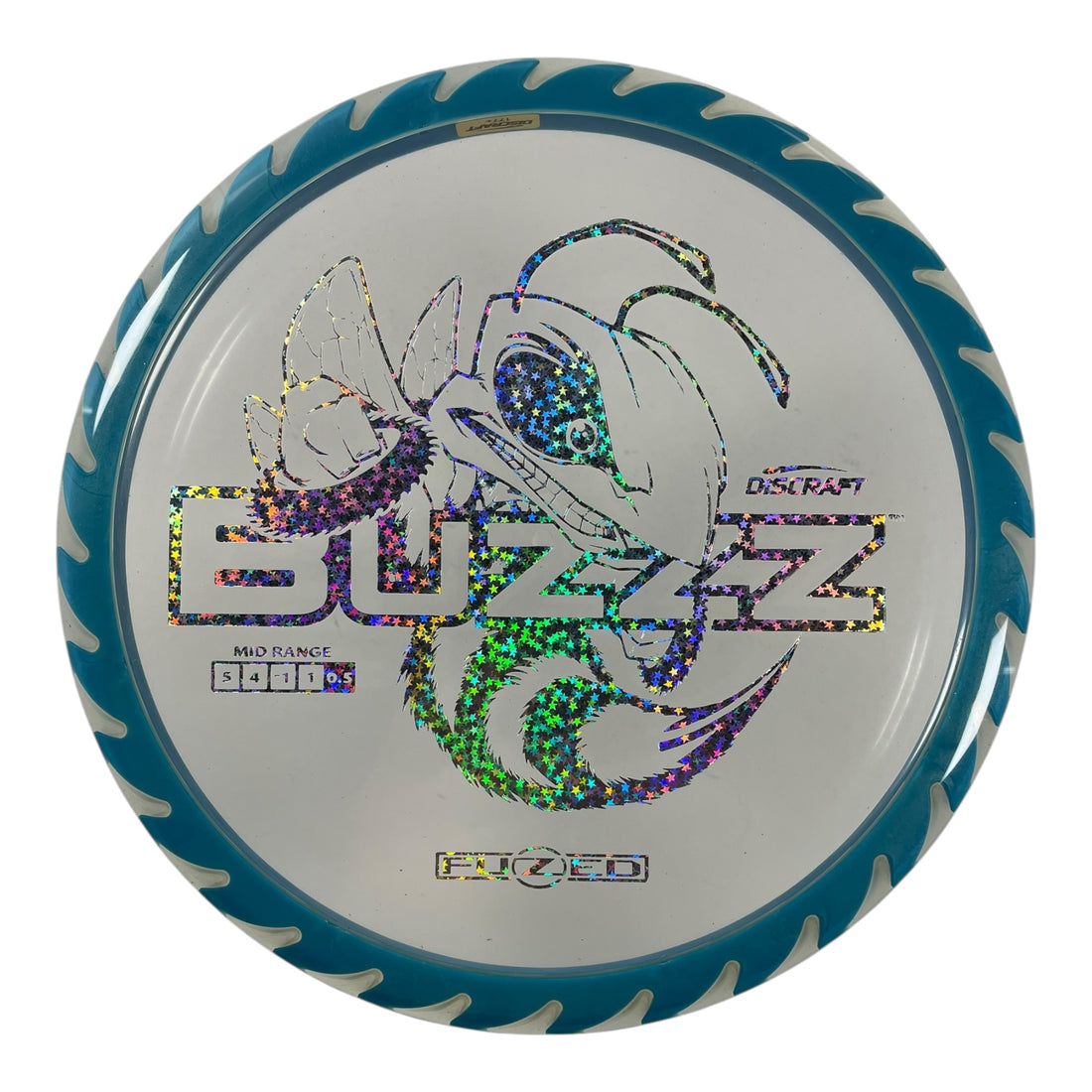Discraft Buzzz | Fuzed Line | Blue/Stars 176g (Buzzzsaw) Disc Golf