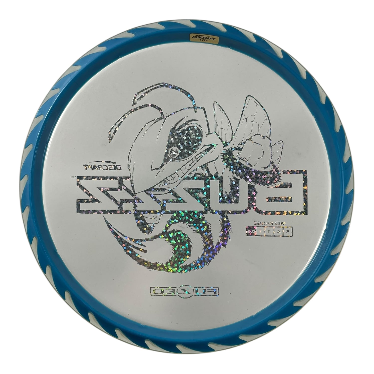 Discraft Buzzz | Fuzed Line | Blue/Stars 176g (Buzzzsaw) Disc Golf