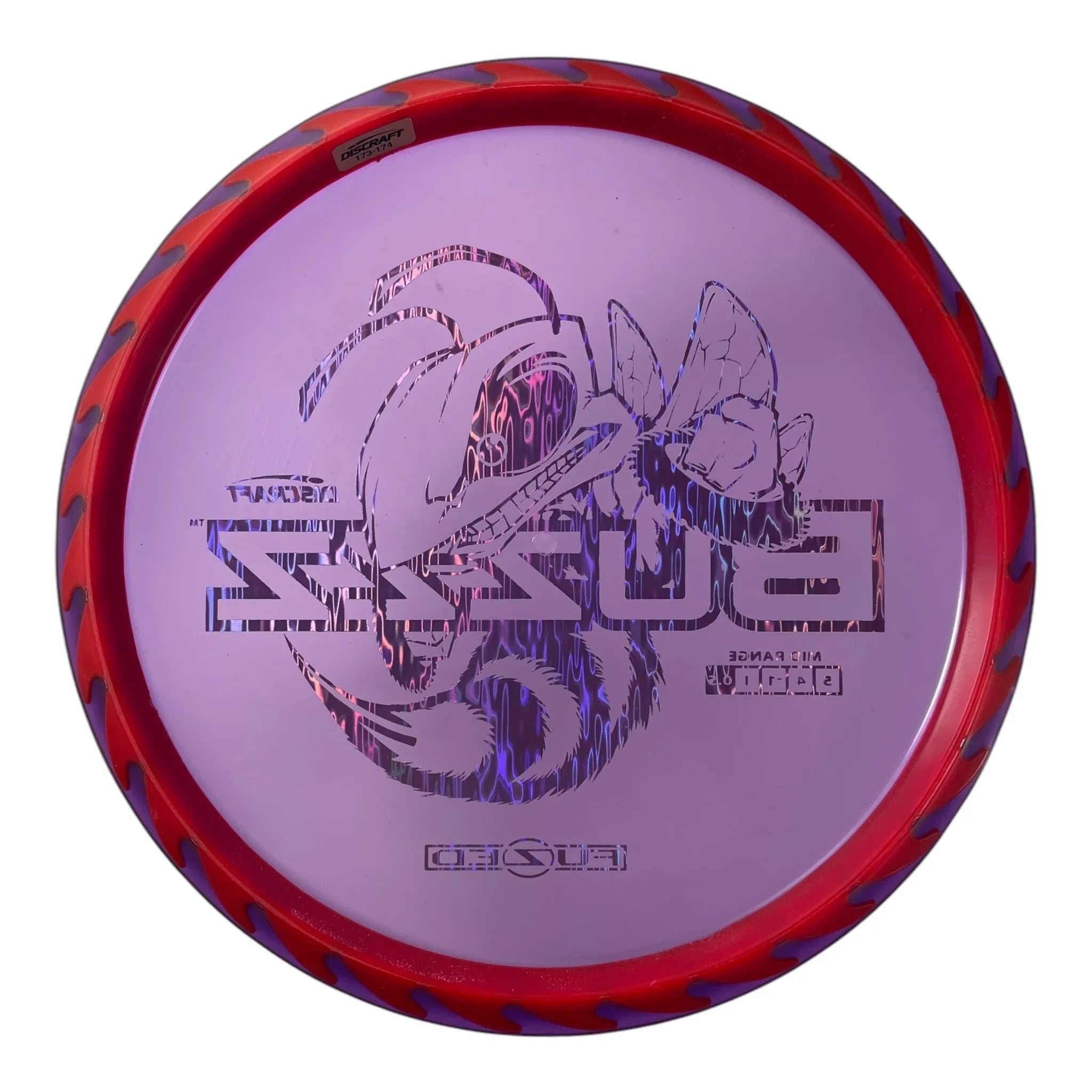 Discraft Buzzz | Fuzed Line | Brown/Oil Spill 173g (Buzzzsaw) Disc Golf