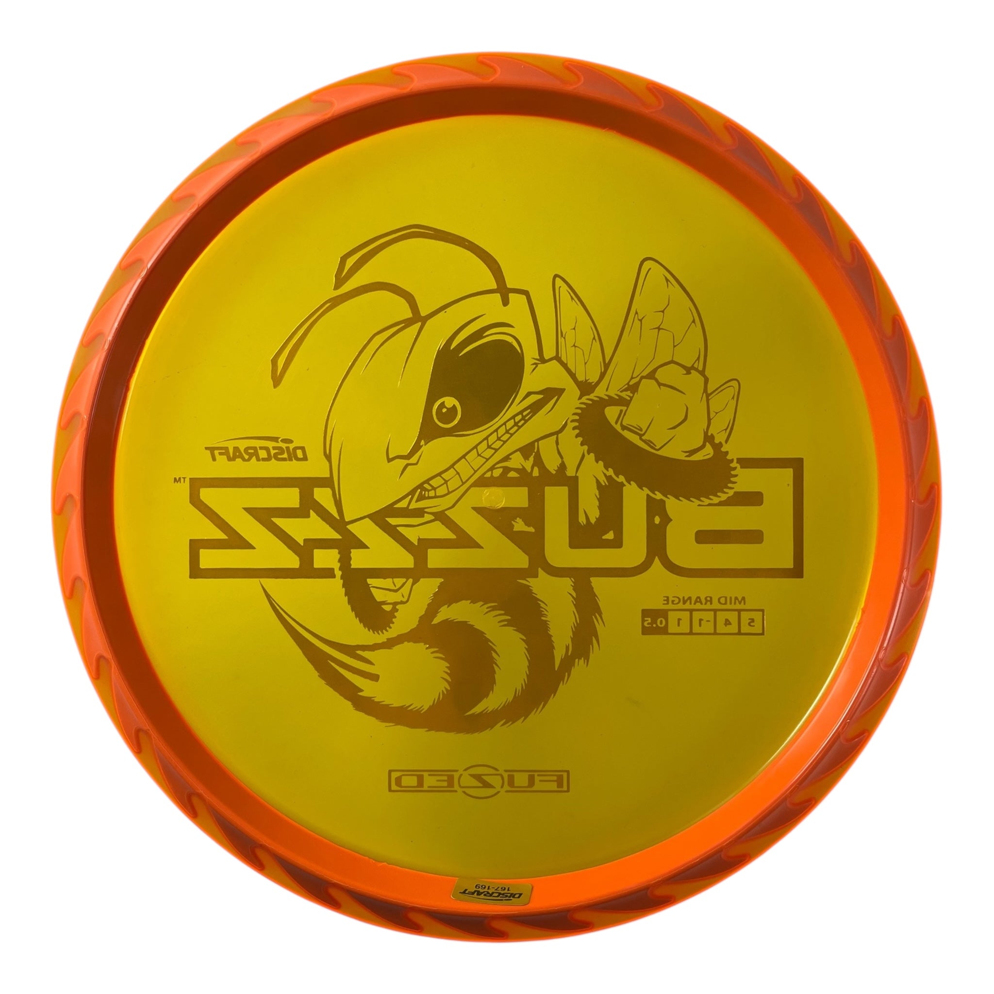 Discraft Buzzz | Fuzed Line | Orange/Green 169g (Buzzzsaw) Disc Golf