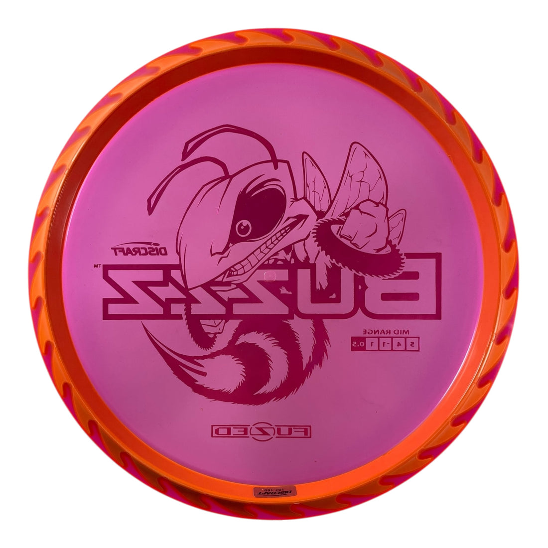 Discraft Buzzz | Fuzed Line | Orange/Green holo 169g (Buzzzsaw) Disc Golf