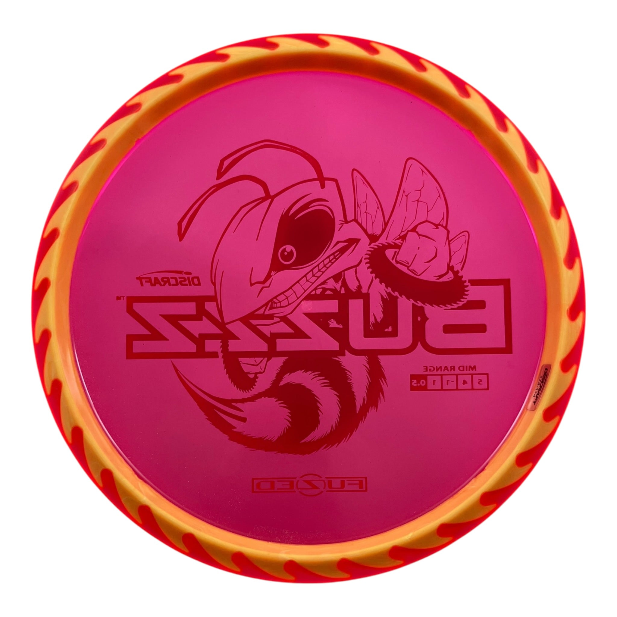 Discraft Buzzz | Fuzed Line | Orange/Holo 173g (Buzzzsaw) Disc Golf