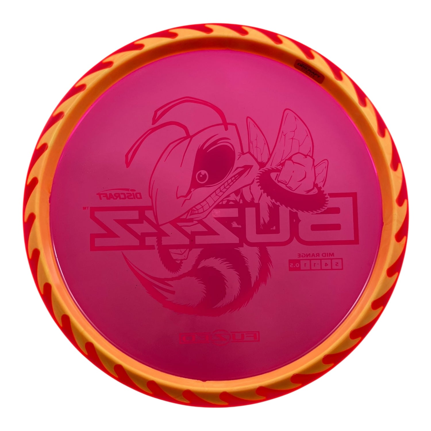 Discraft Buzzz | Fuzed Line | Orange/Light Blue 173g (Buzzzsaw) Disc Golf