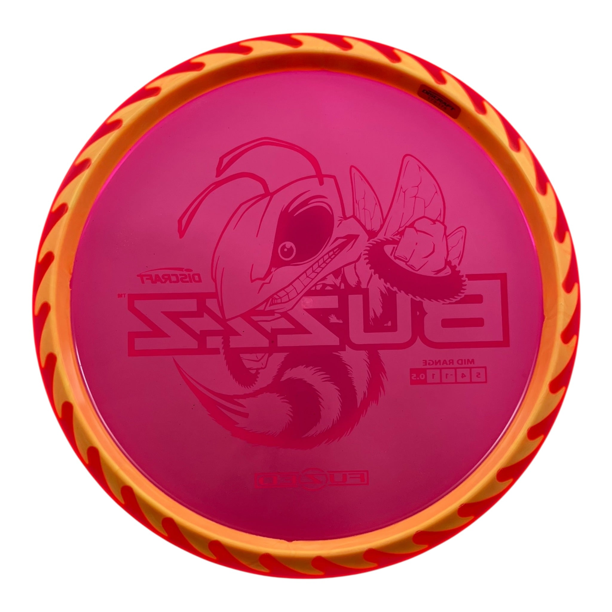 Discraft Buzzz | Fuzed Line | Orange/Light Blue 173g (Buzzzsaw) Disc Golf