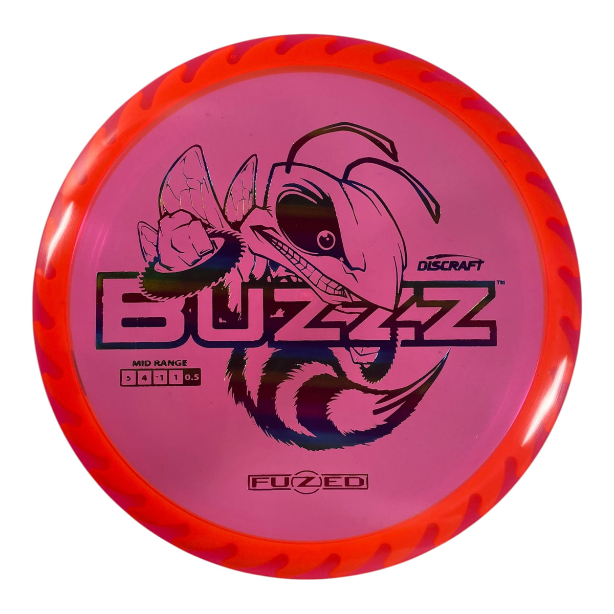 Discraft Buzzz | Fuzed Line | Orange/Rainbow 174g (Buzzzsaw) Disc Golf