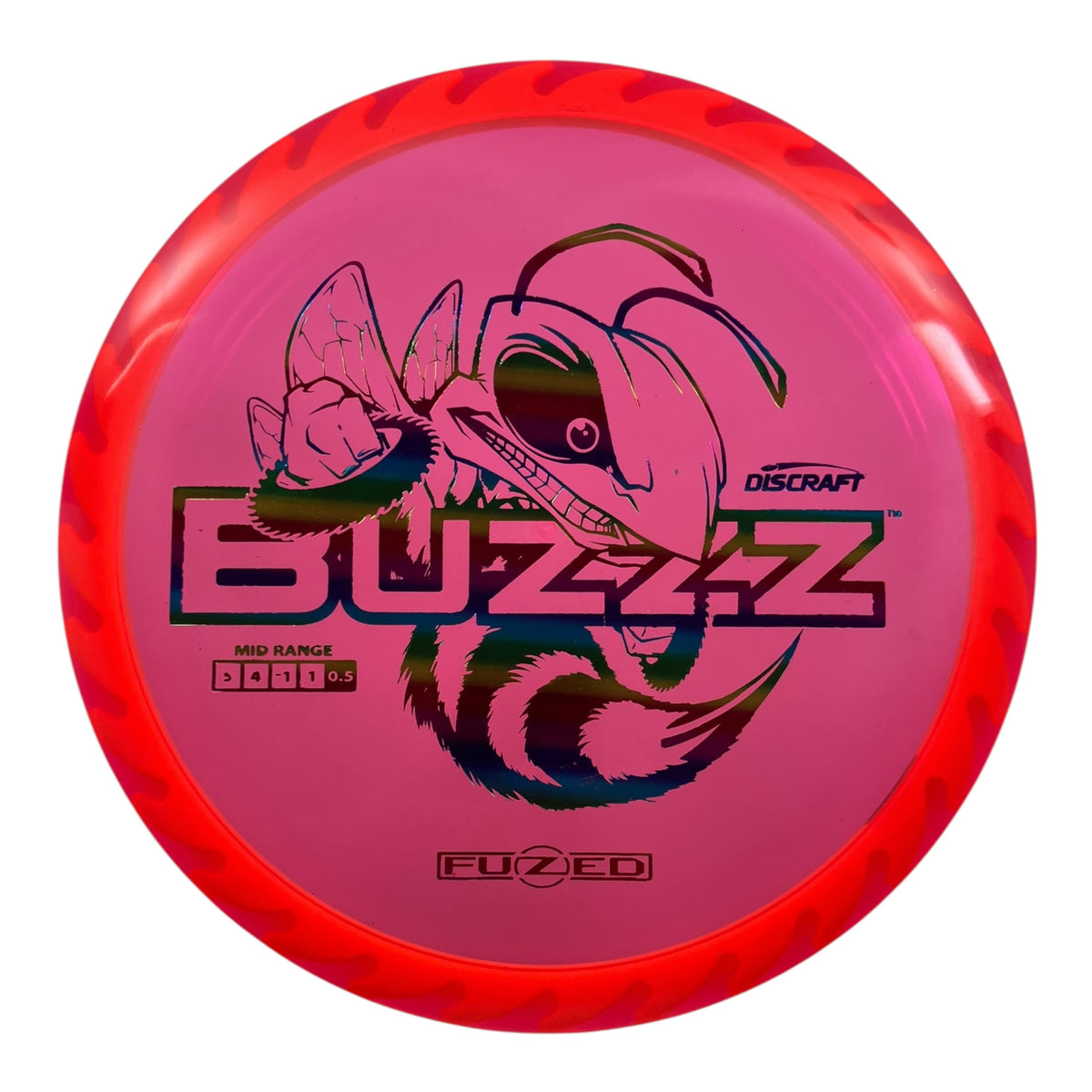 Discraft Buzzz | Fuzed Line | Orange/Rainbow 174g (Buzzzsaw) Disc Golf