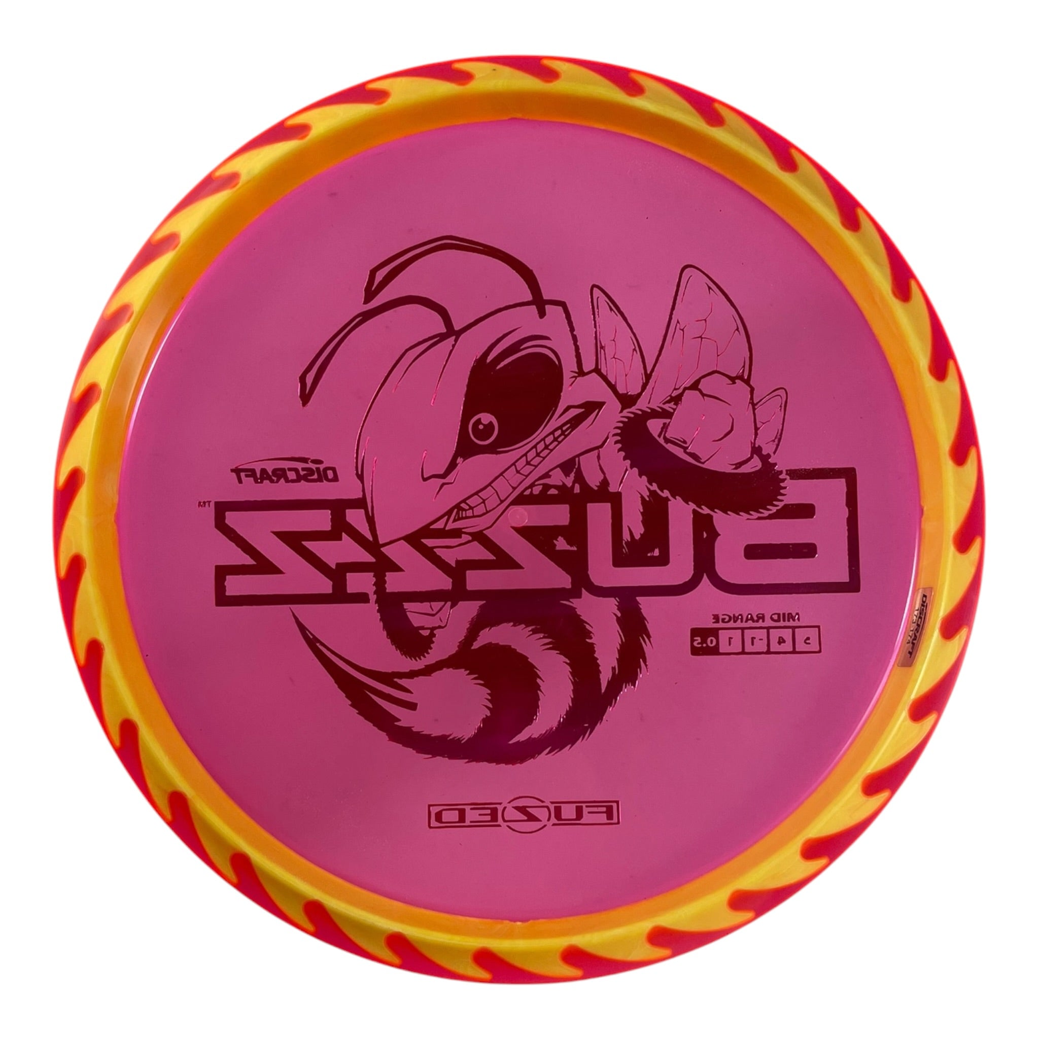 Discraft Buzzz | Fuzed Line | Orange/Rainbow 174g (Buzzzsaw) Disc Golf