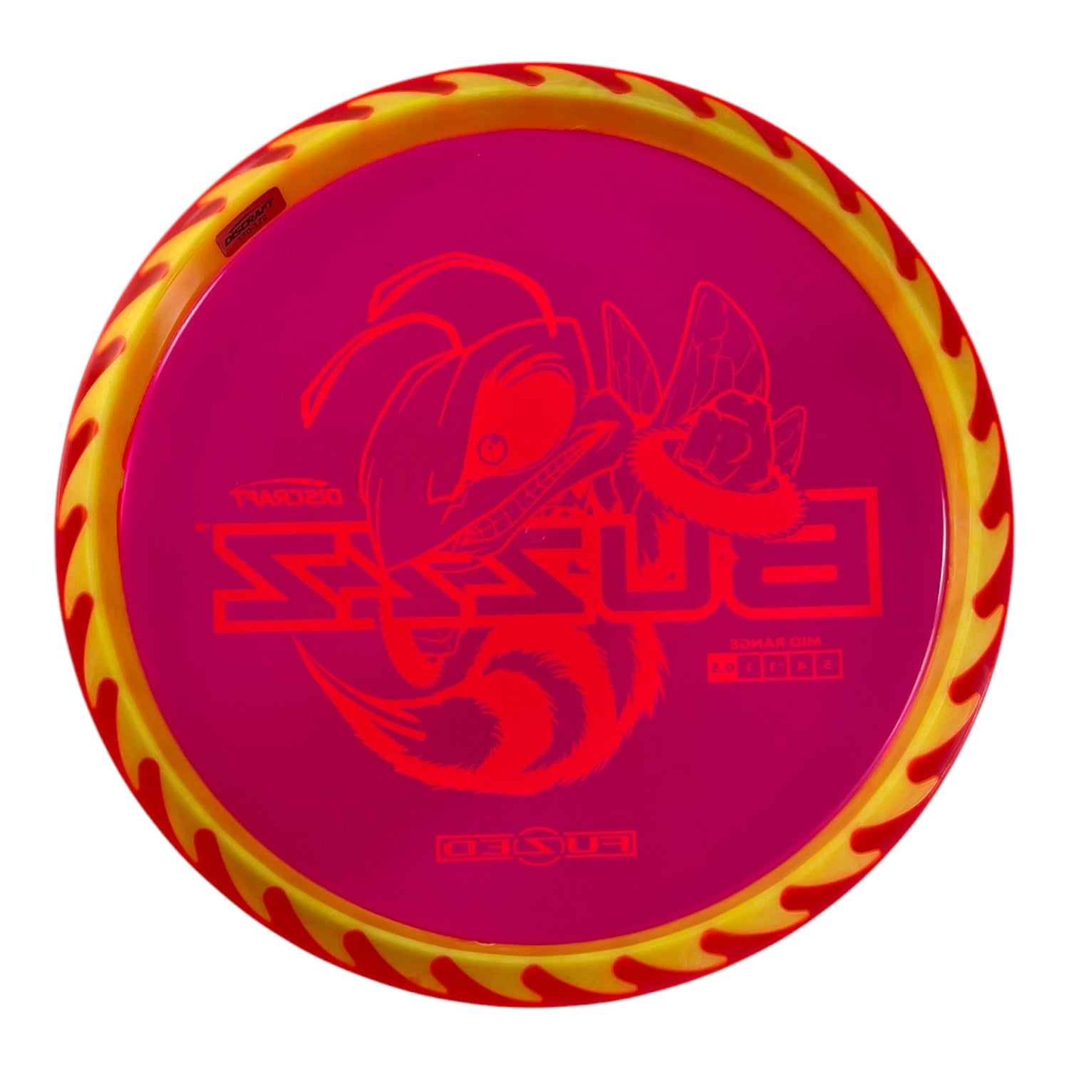 Discraft Buzzz | Fuzed Line | Orange/White 172g (Buzzzsaw) Disc Golf