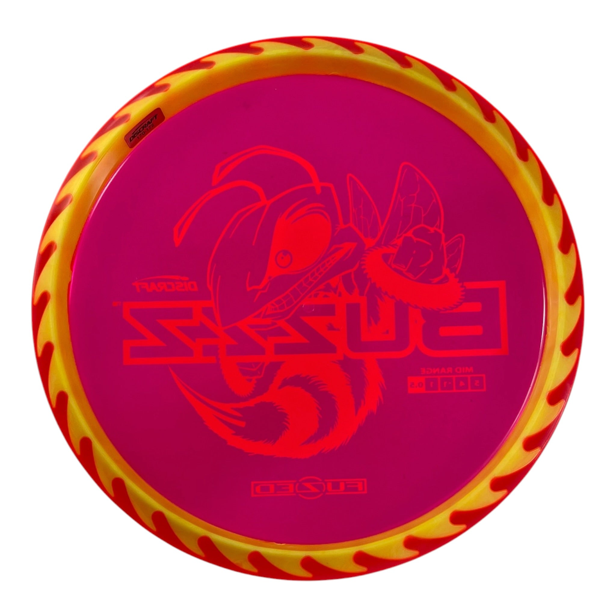Discraft Buzzz | Fuzed Line | Orange/White 172g (Buzzzsaw) Disc Golf