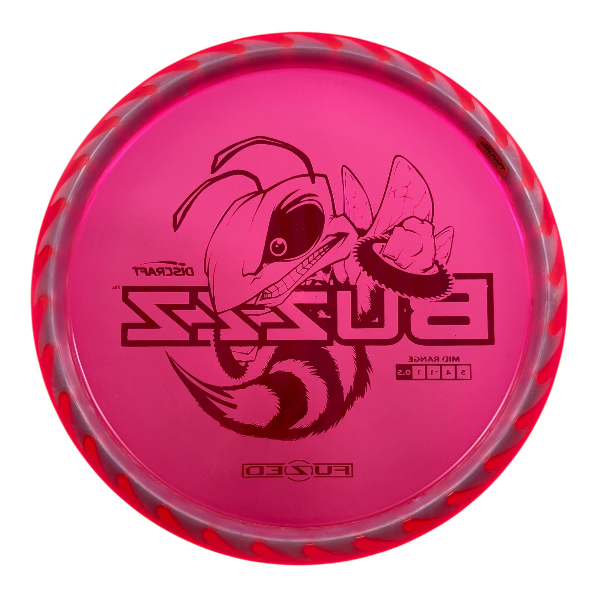 Discraft Buzzz | Fuzed Line | Pink/USA 173g (Buzzzsaw) Disc Golf