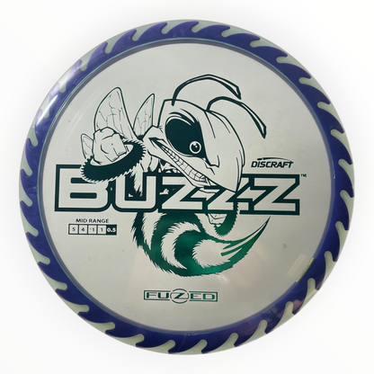 Discraft Buzzz | Fuzed Line | Purple/Green 173g (Buzzzsaw) Disc Golf