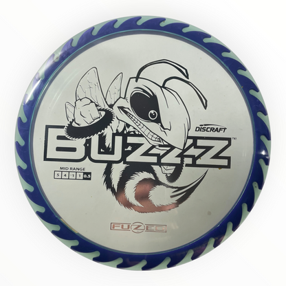 Discraft Buzzz | Fuzed Line | Purple/Silver 172g (Buzzzsaw) Disc Golf