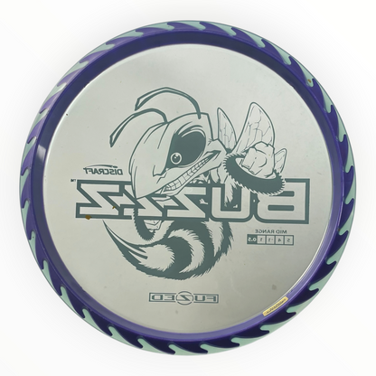 Discraft Buzzz | Fuzed Line | Purple/Silver 172g (Buzzzsaw) Disc Golf