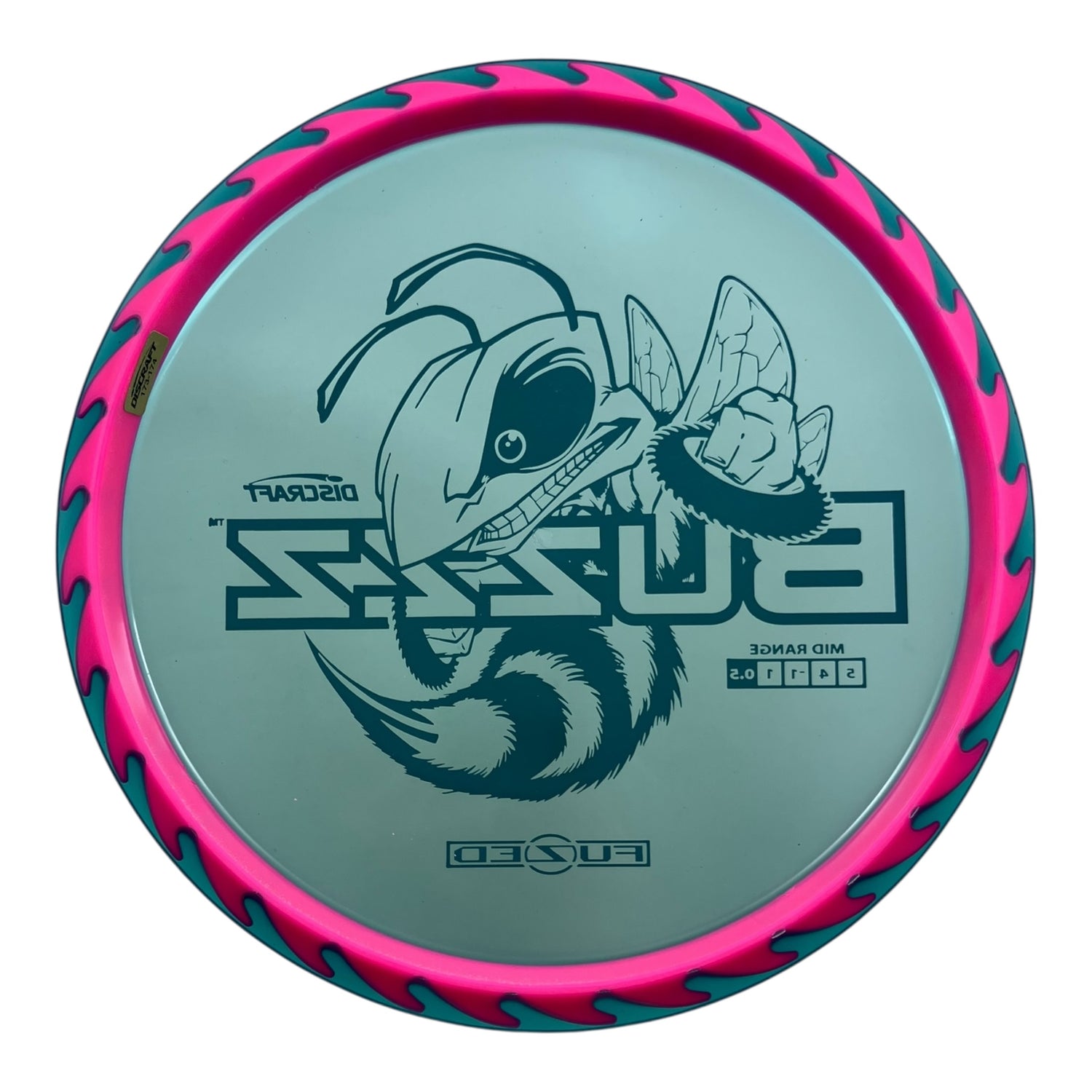 Discraft Buzzz | Fuzed Line | Purple/Teal 173g (Buzzzsaw) Disc Golf