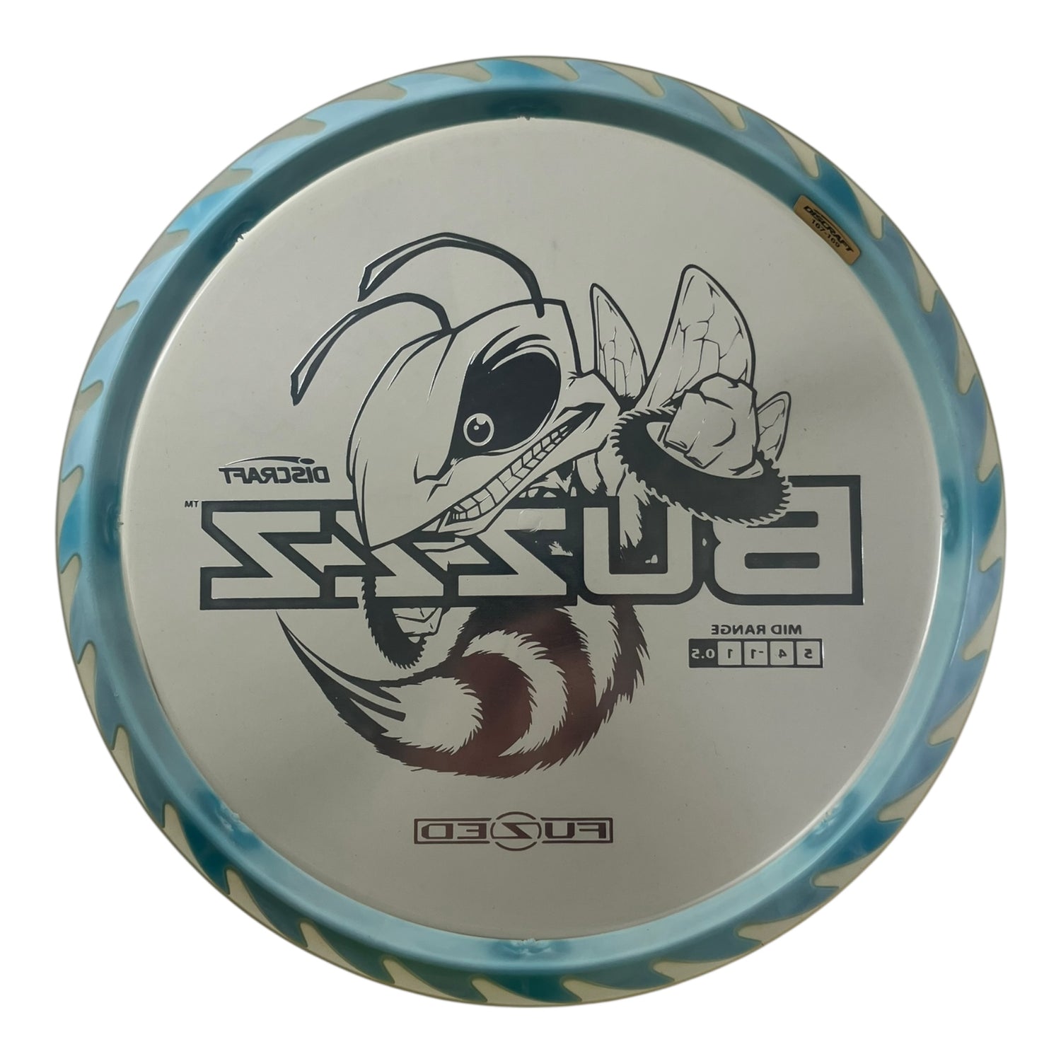 Discraft Buzzz | Fuzed Line | Teal/Purple 169g (Buzzzsaw) Disc Golf