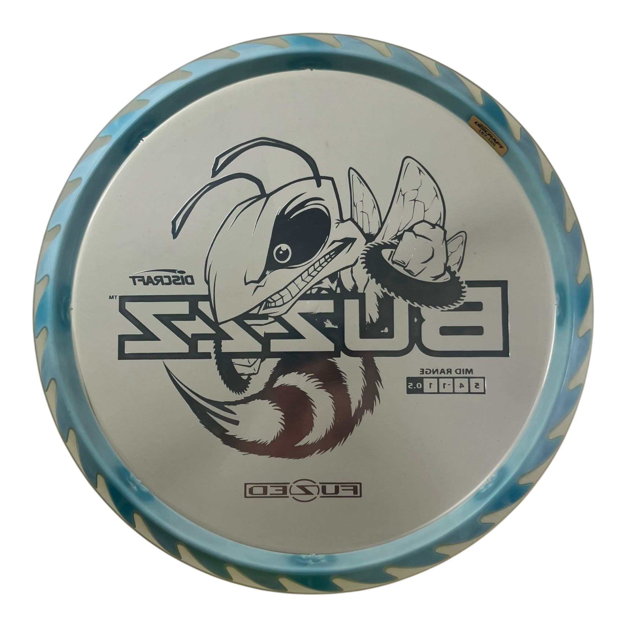 Discraft Buzzz | Fuzed Line | Teal/Purple 169g (Buzzzsaw) Disc Golf