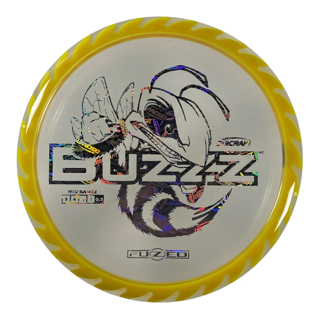 Discraft Buzzz | Fuzed Line | Yellow/Discraft 179g (Buzzzsaw) Disc Golf