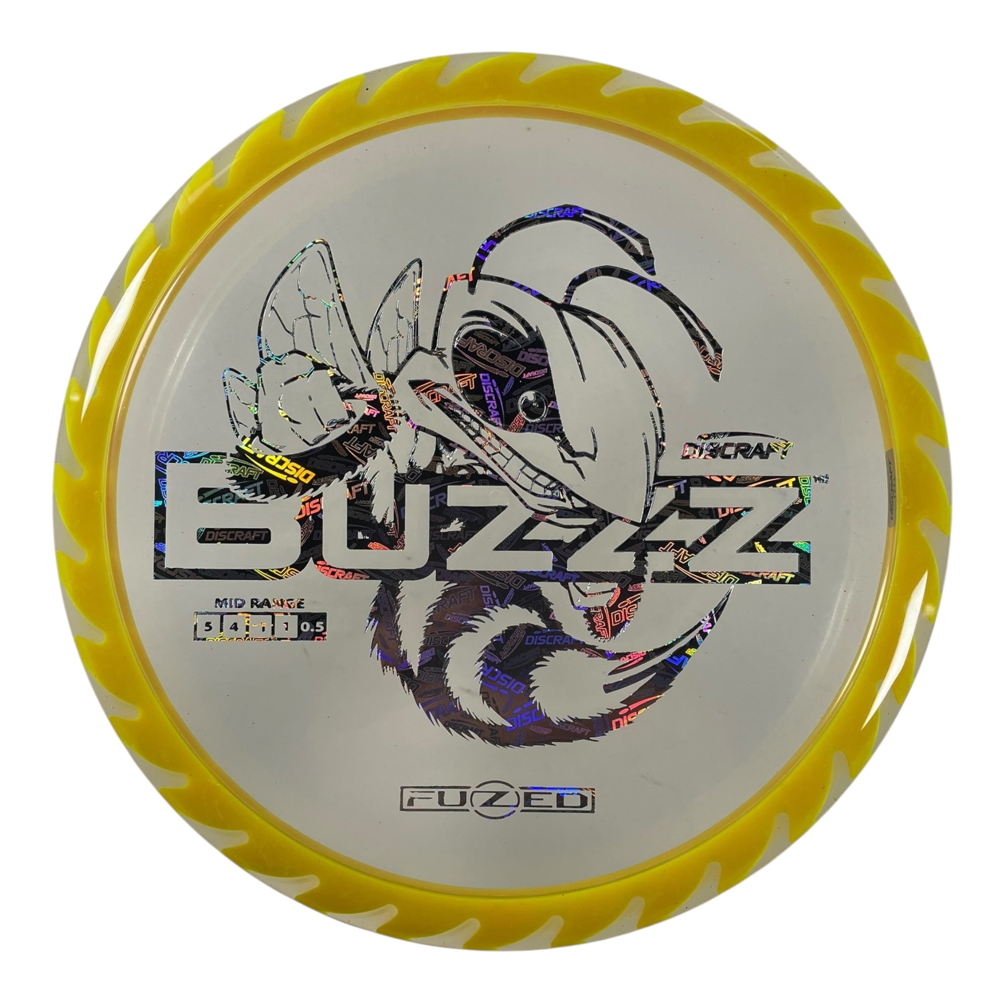 Discraft Buzzz | Fuzed Line | Yellow/Discraft 179g (Buzzzsaw) Disc Golf