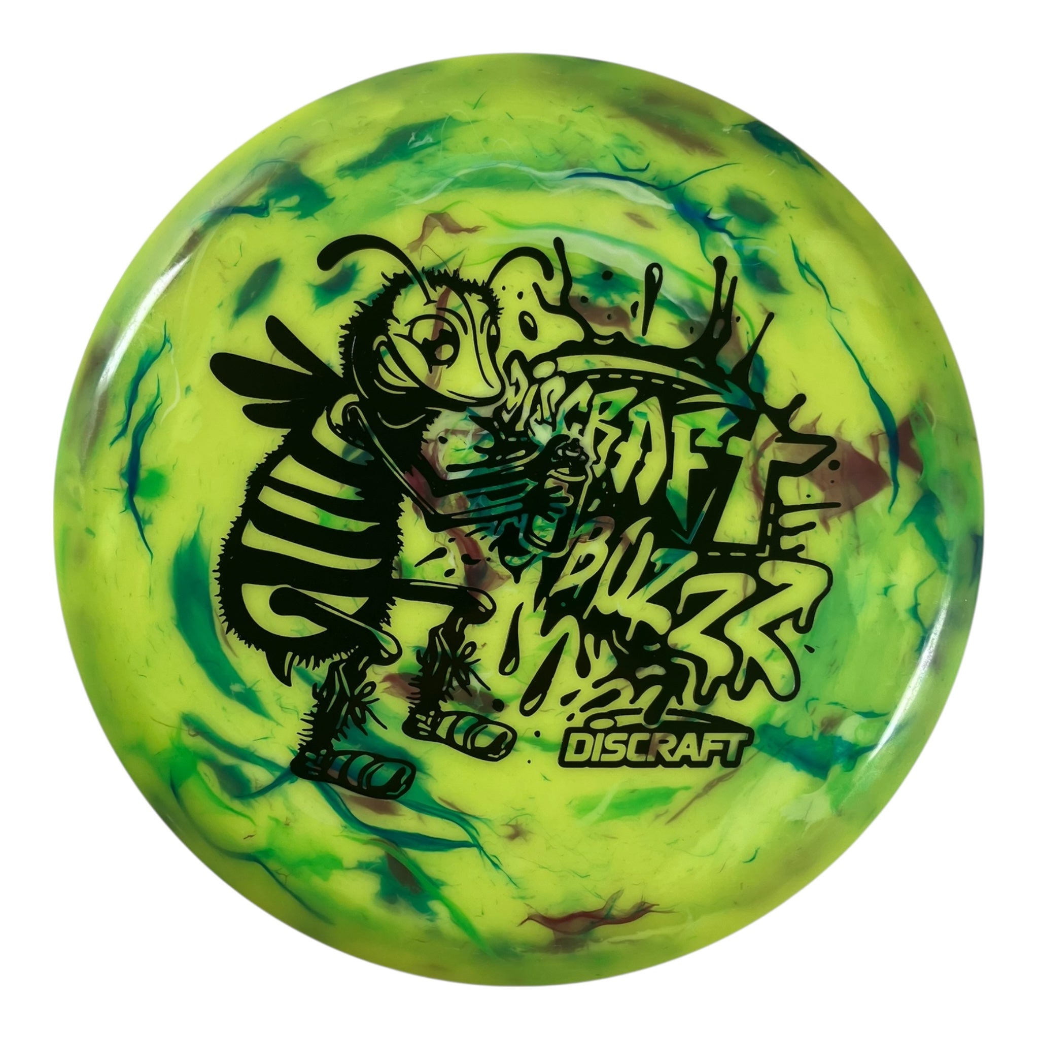 Discraft Buzzz | Jawbreaker | Green/Black 117-118g (Lightweight) Disc Golf