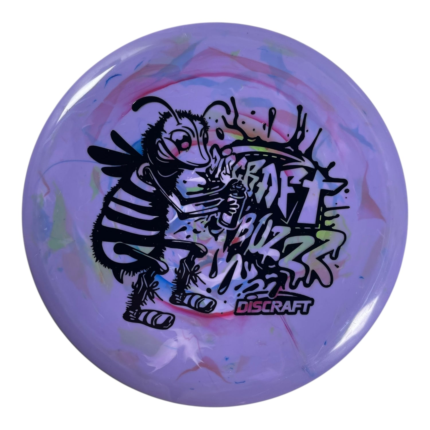 Discraft Buzzz | Jawbreaker | Purple/Black 118g (Lightweight) Disc Golf