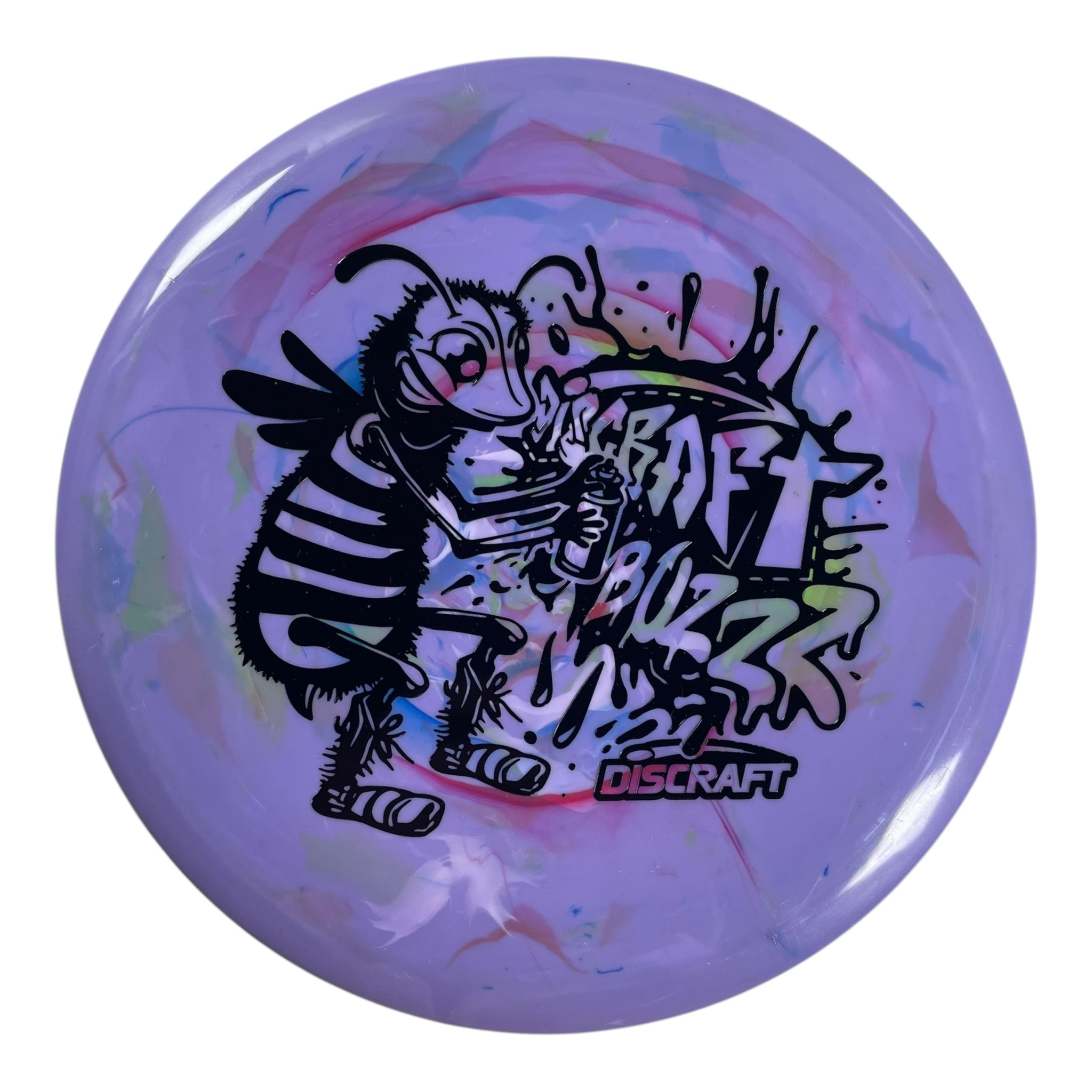 Discraft Buzzz | Jawbreaker | Purple/Black 118g (Lightweight) Disc Golf