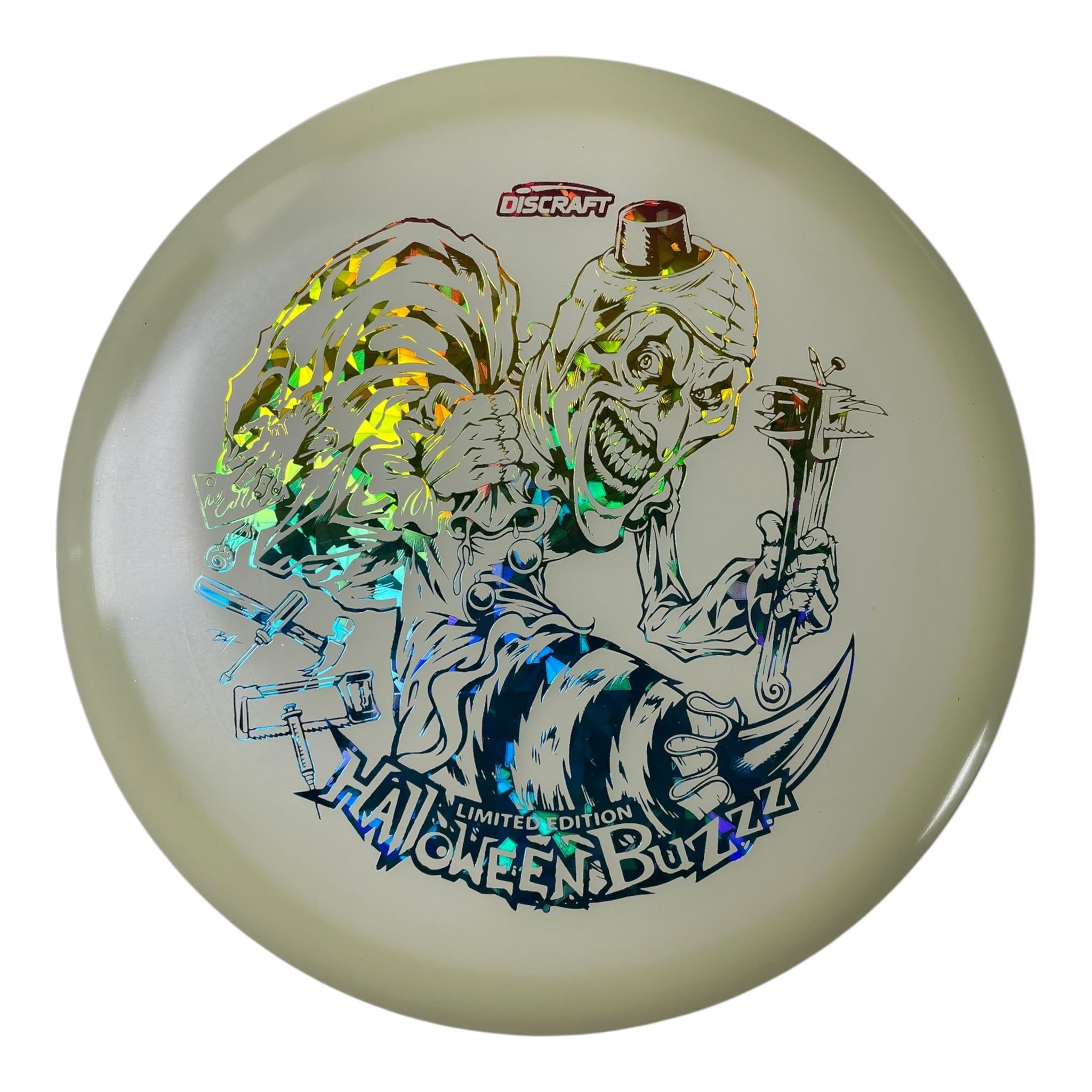 Discraft Buzzz | Mega-Glo | Halloween/Multi 2025 178g Disc Golf