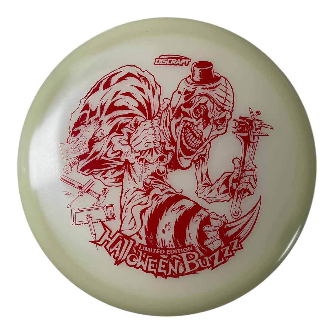 Discraft Buzzz | Mega-Glo | Halloween/Red 2025 179g Disc Golf