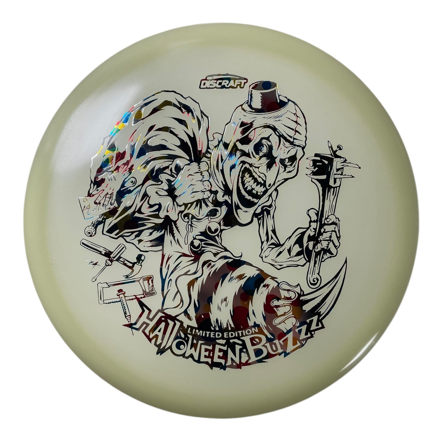 Discraft Buzzz | Mega-Glo | Halloween/Wonderbread 2025 178g Disc Golf