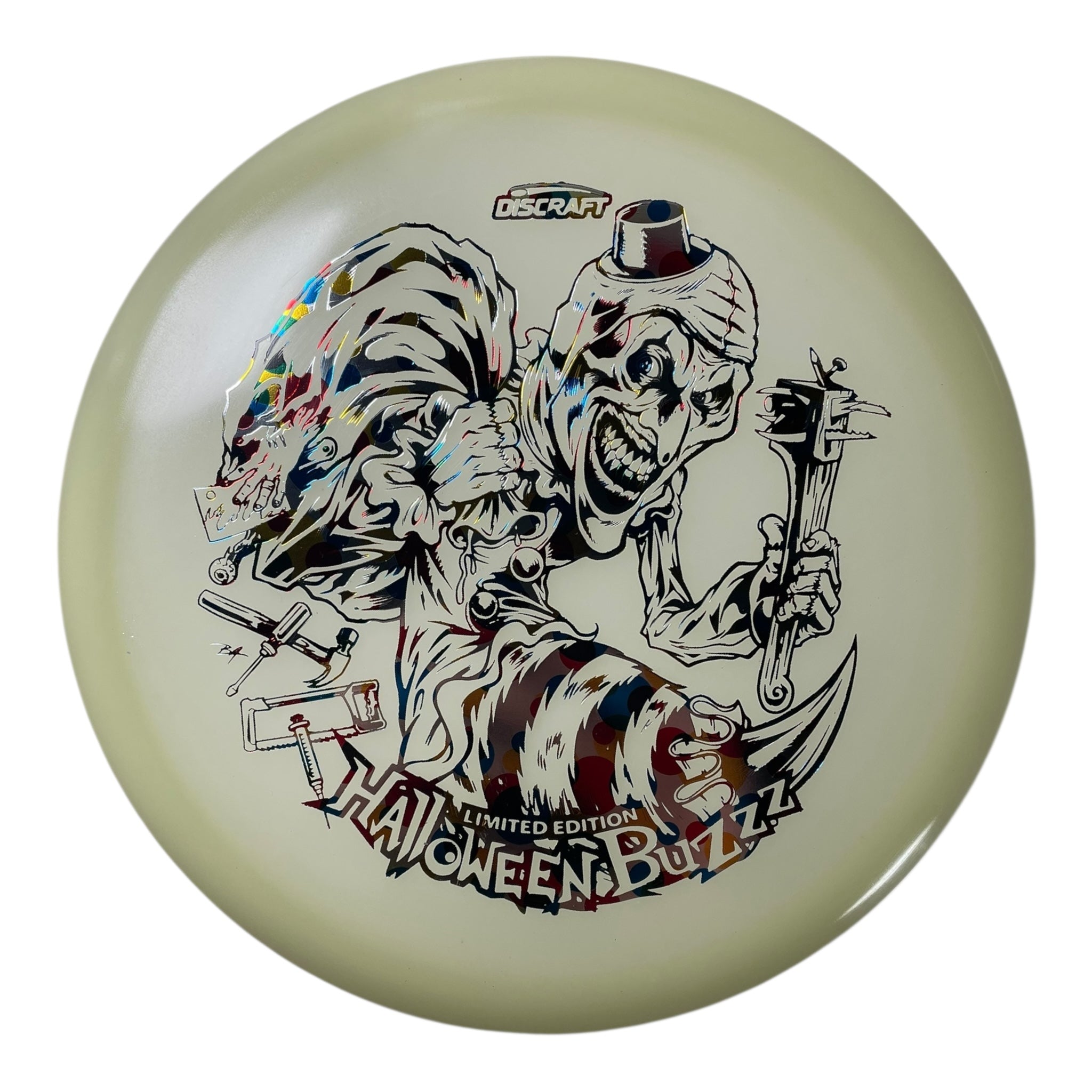 Discraft Buzzz | Mega-Glo | Halloween/Wonderbread 2025 178g Disc Golf
