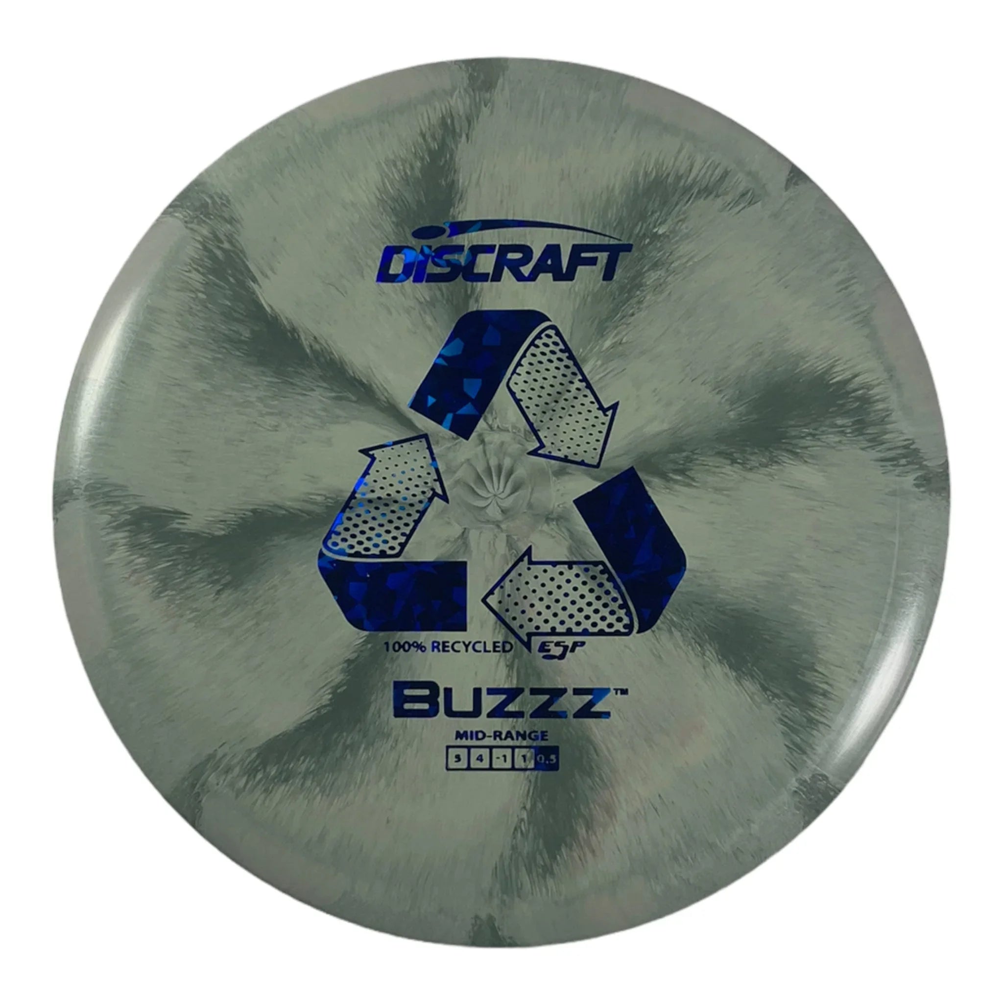 Discraft Buzzz | Recycled ESP | Green/Blue 176g Disc Golf