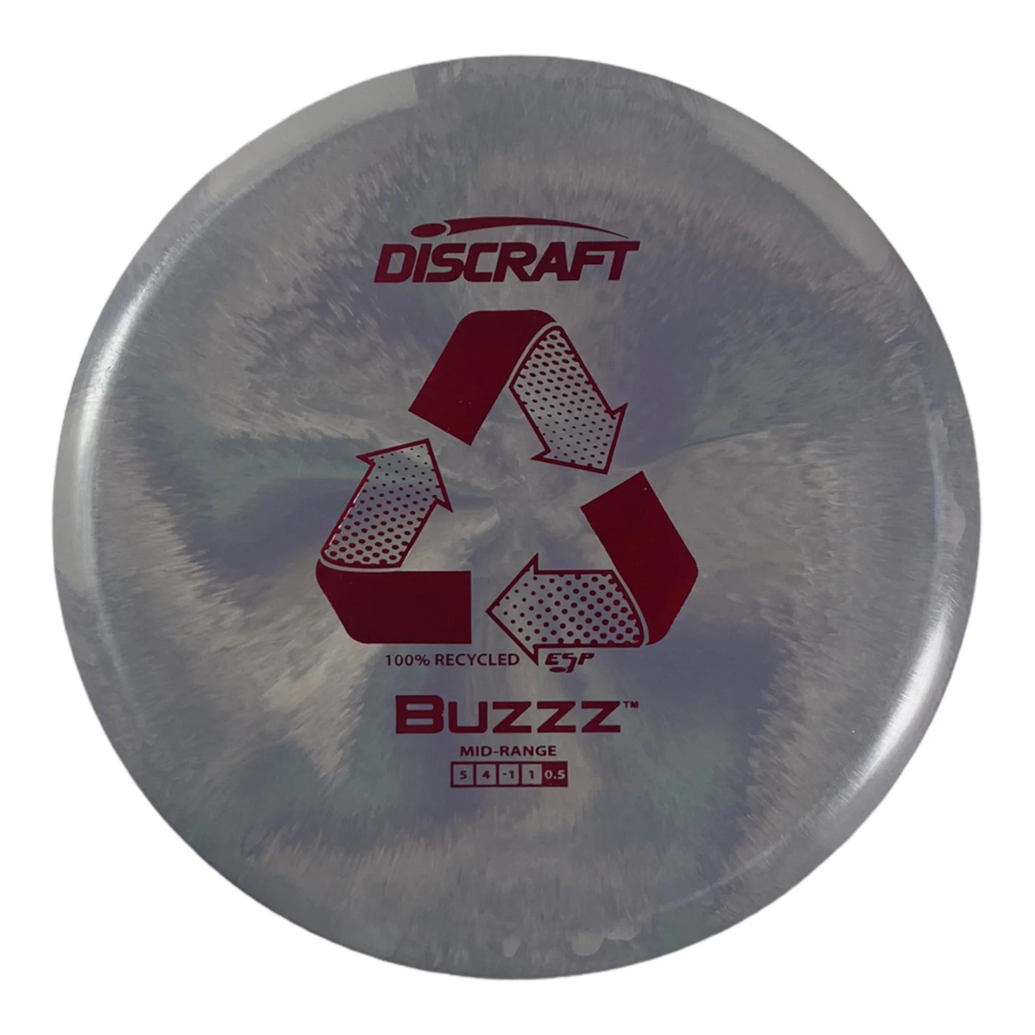 Discraft Buzzz | Recycled ESP | Grey/Red 172g Disc Golf