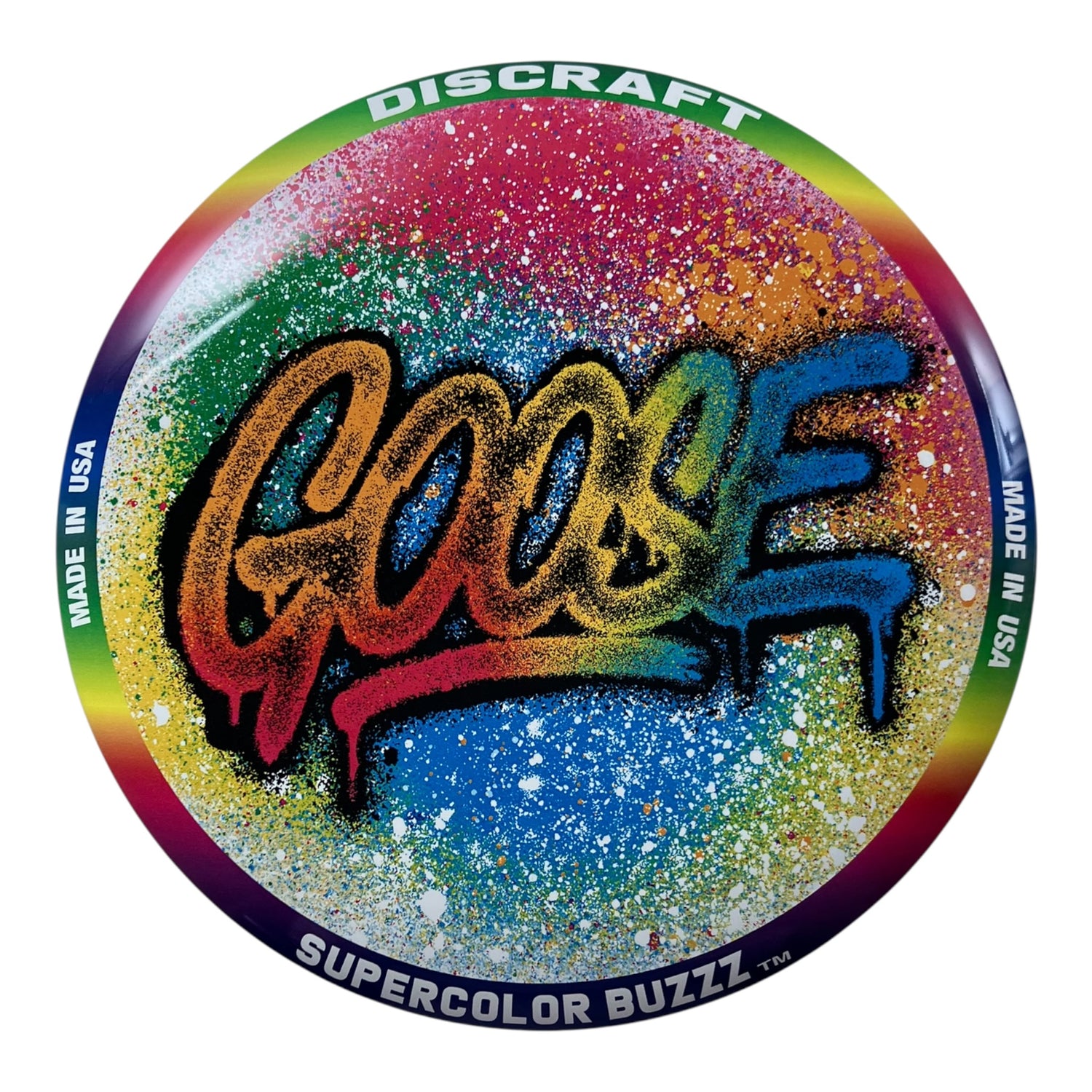Discraft Buzzz | SuperColor | Goose Graffiti 177g Disc Golf