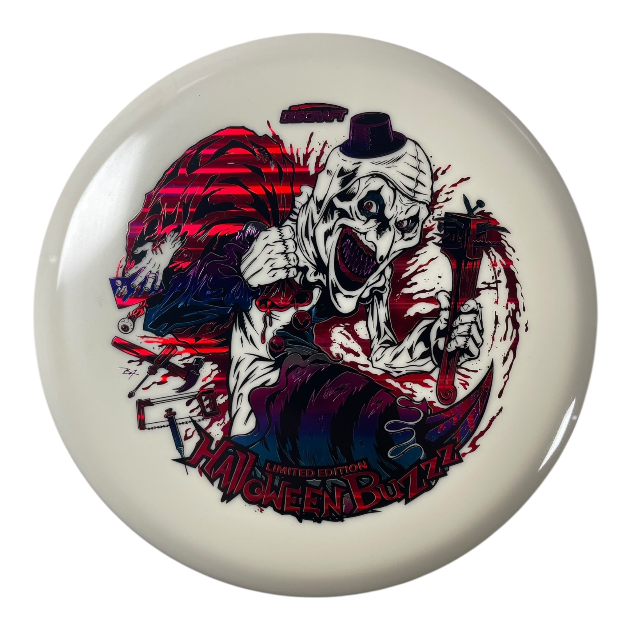 Discraft Buzzz | Tri-Foil Glo | Halloween/Sunset 2025 174g Disc Golf