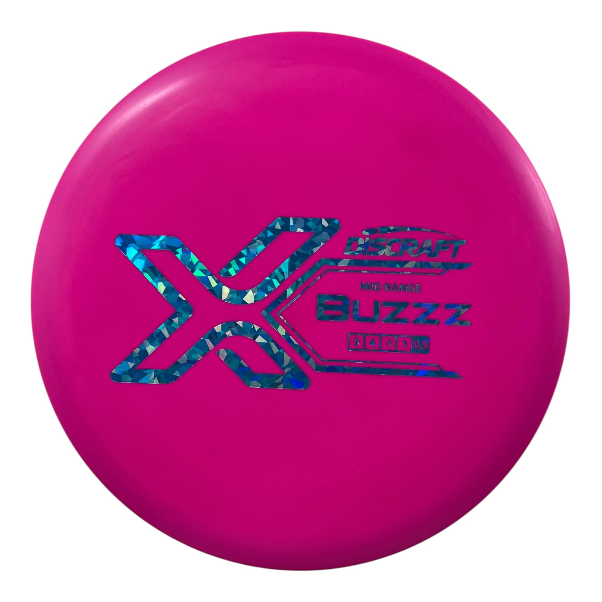Discraft Buzzz | X Line | Pink/Blue 175g Disc Golf