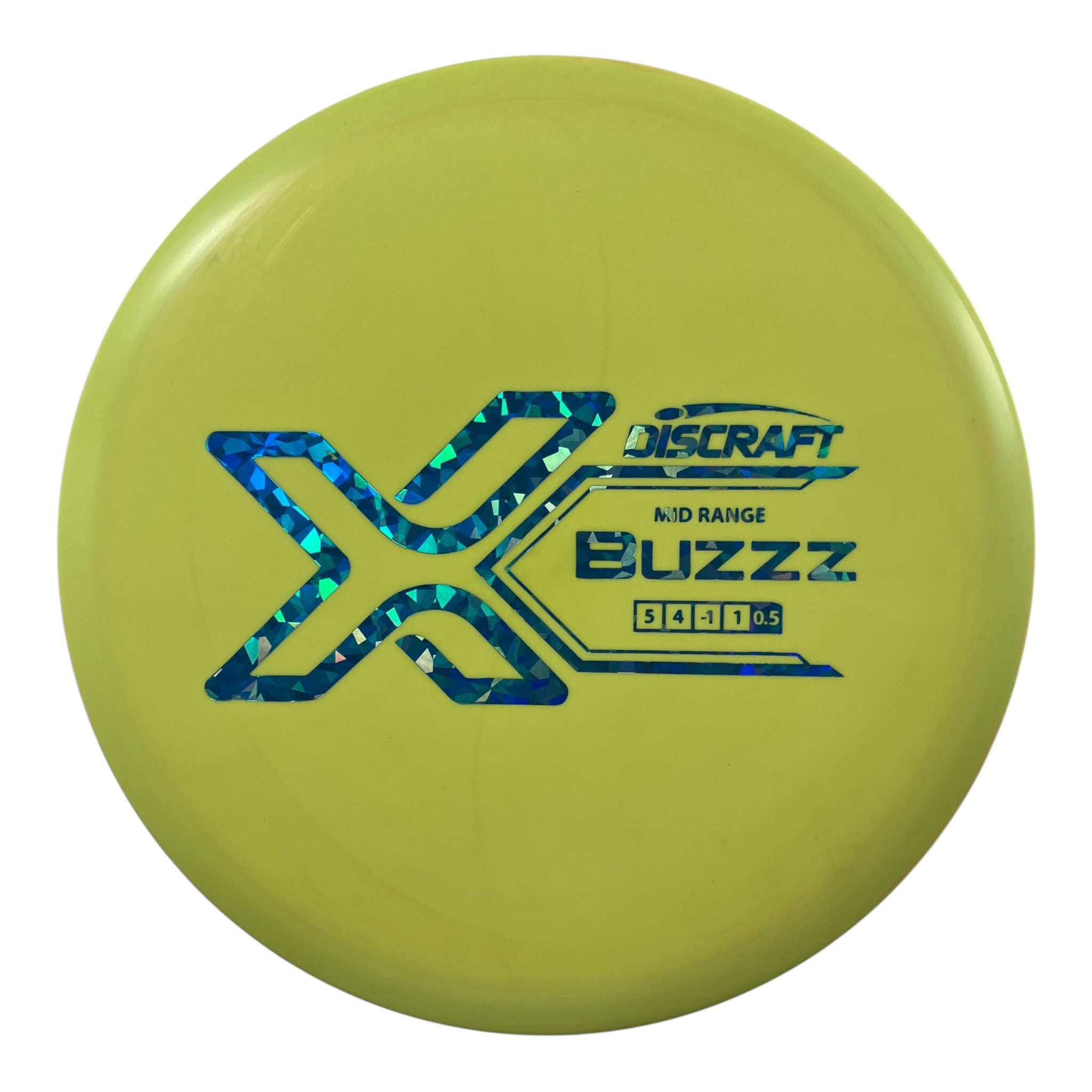 Discraft Buzzz | X Line | Yellow/Blue 174g Disc Golf