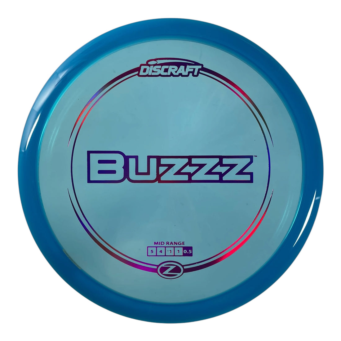 Discraft Buzzz | Z Line | Blue/Pink Holo 177g Disc Golf
